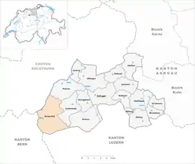 Karte von Murgenthal