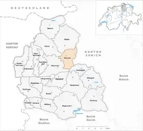 Karte von Neerach
