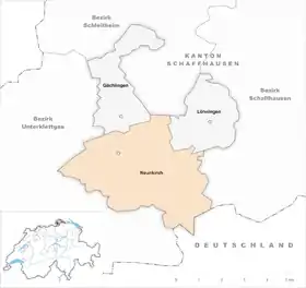 Karte von Neunkirch
