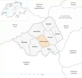Karte von Niederbuchsiten