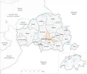Karte von Oekingen