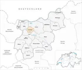Karte von Oeschgen