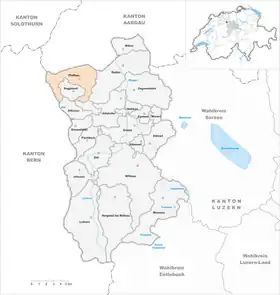 Karte von Pfaffnau