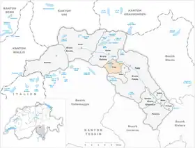 Karte von Rodi-Fiesso