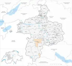 Karte von Rüeggisberg