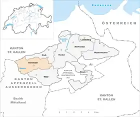 Karte von Rehetobel