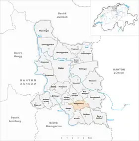 Karte von Remetschwil