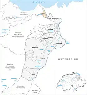 Karte von Rheineck