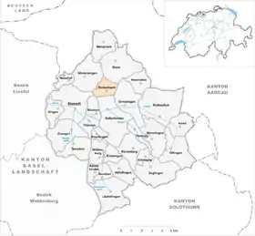 Karte von Rickenbach
