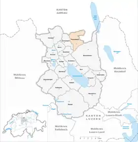 Karte von Rickenbach