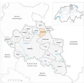 Karte von Rickenbach
