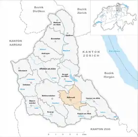 Karte von Rifferswil