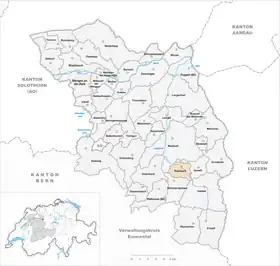 Karte von Rohrbach