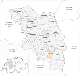 Karte von Rohrbachgraben