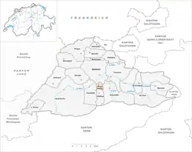 Karte von Rossemaison