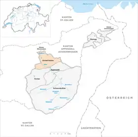 Karte von Schlatt-Haslen