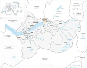 Karte von Schwanden bei Brienz
