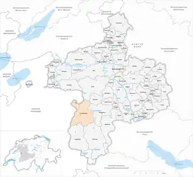 Karte von Schwarzenburg