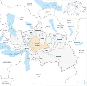 Karte von Schwyz