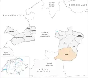 Karte von Seewen