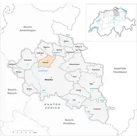 Karte von Seuzach