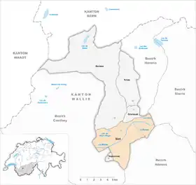 Karte von SittenSion
