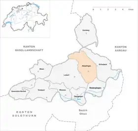 Karte von Stüsslingen