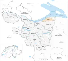 Karte von Steckborn