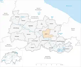 Karte von Sulgen