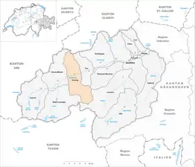 Karte von Sumvitg