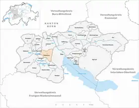 Karte von Thierachern