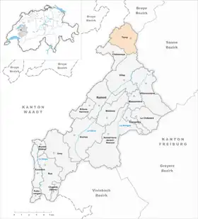 Karte von Torny