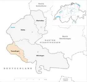 Karte von Trasadingen