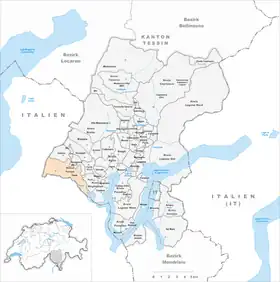 Karte von Tresa