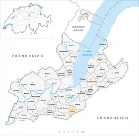 Karte von Troinex