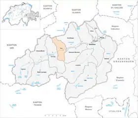 Karte von Trun