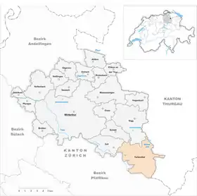 Karte von Turbenthal