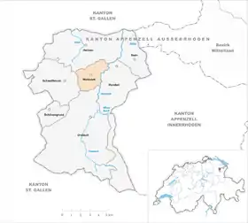 Karte von Waldstatt