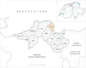 Karte von Wallbach