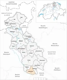 Karte von Wallisellen
