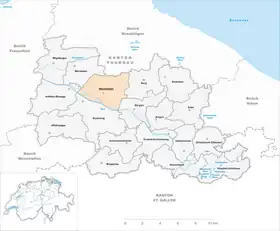 Karte von Weinfelden