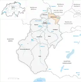Karte von Werthenstein