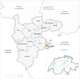 Karte von Wilen