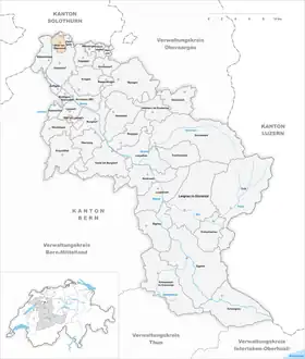 Karte von Wiler bei Utzenstorf