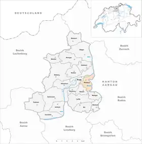 Karte von Windisch