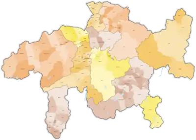 Politische Gemeinden des Kantons