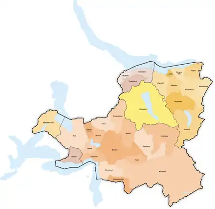 Gemeinden des Kantons
