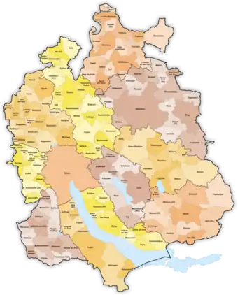 Politische Gemeinden des Kantons