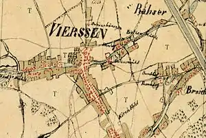 Tranchotkarte von 1806
