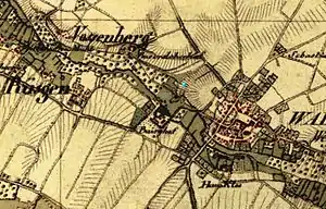 Tranchotkarte von 1806